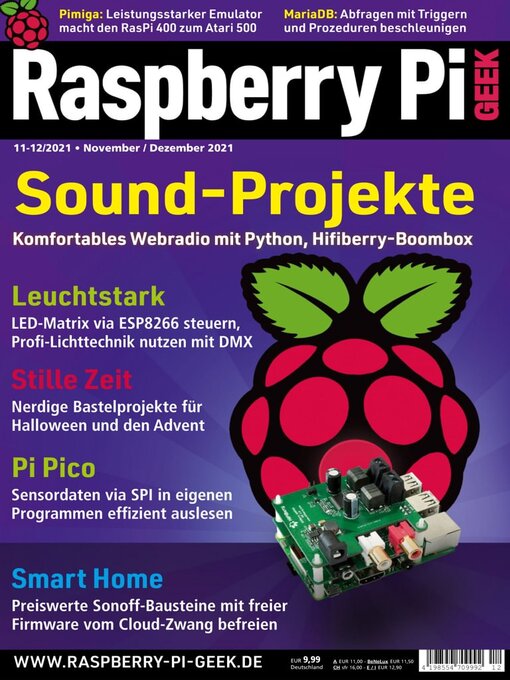 Title details for Raspberry Pi Geek by Computec Media GmbH - Available